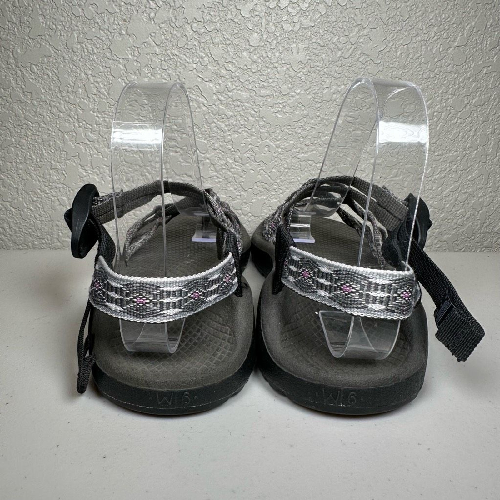 Chaco Womens 6 Z Cloud X2 Sport Sandals Black Adjustable Low Heel Wedge Buckle