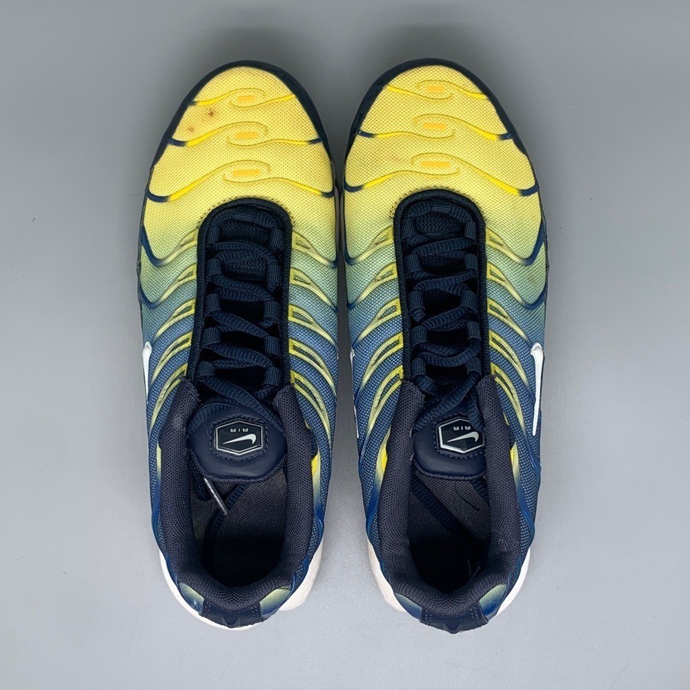 Nike Air Max Plus Obsidian Yellow Running Shoes 655020-420 Womens Sz 7.5