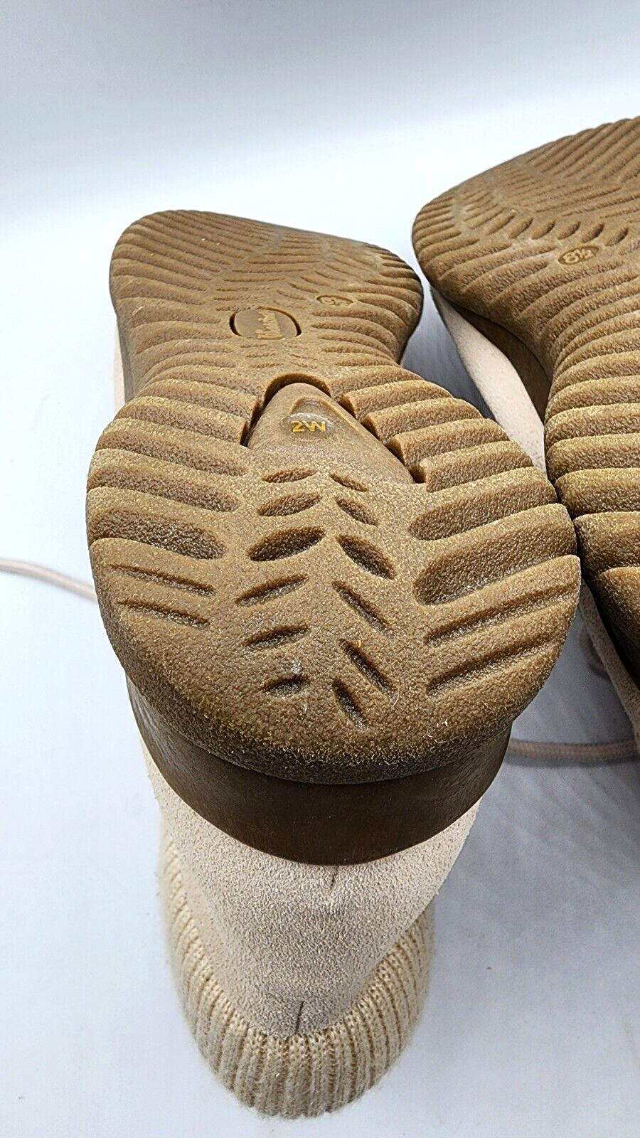 Wanderlust Ankle Boots Boston Winter T10459 Beige Suede Hiking Granolagirl 8.5 W