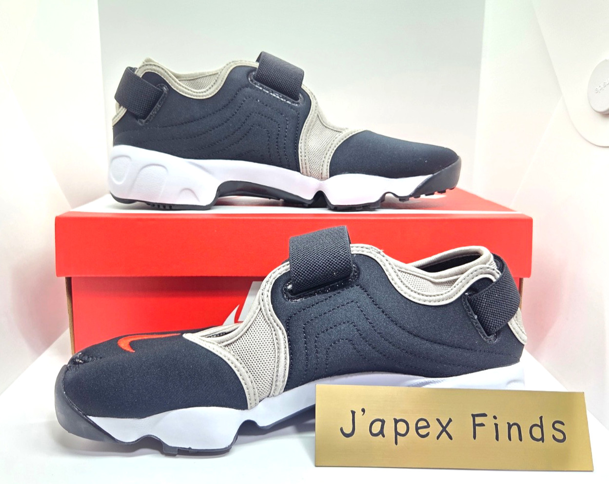 Nike Air Rift IW1244-010 Black College Grey White Unisex Men’s Size Custom