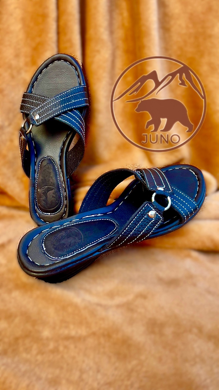 Women’s Sandals Leather Handmade stitched ( Aurora )