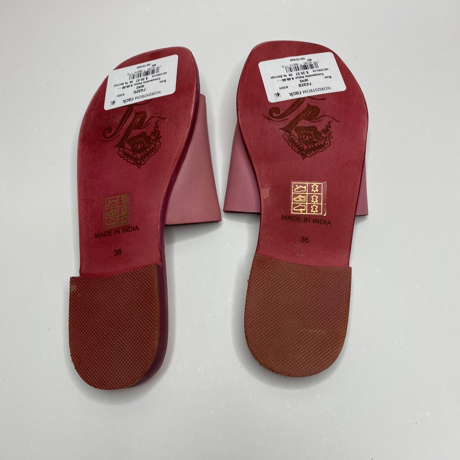 NEW Free People ORIGINALLY $88 Verona Sandals – Watermelon – Women’s Size 6M