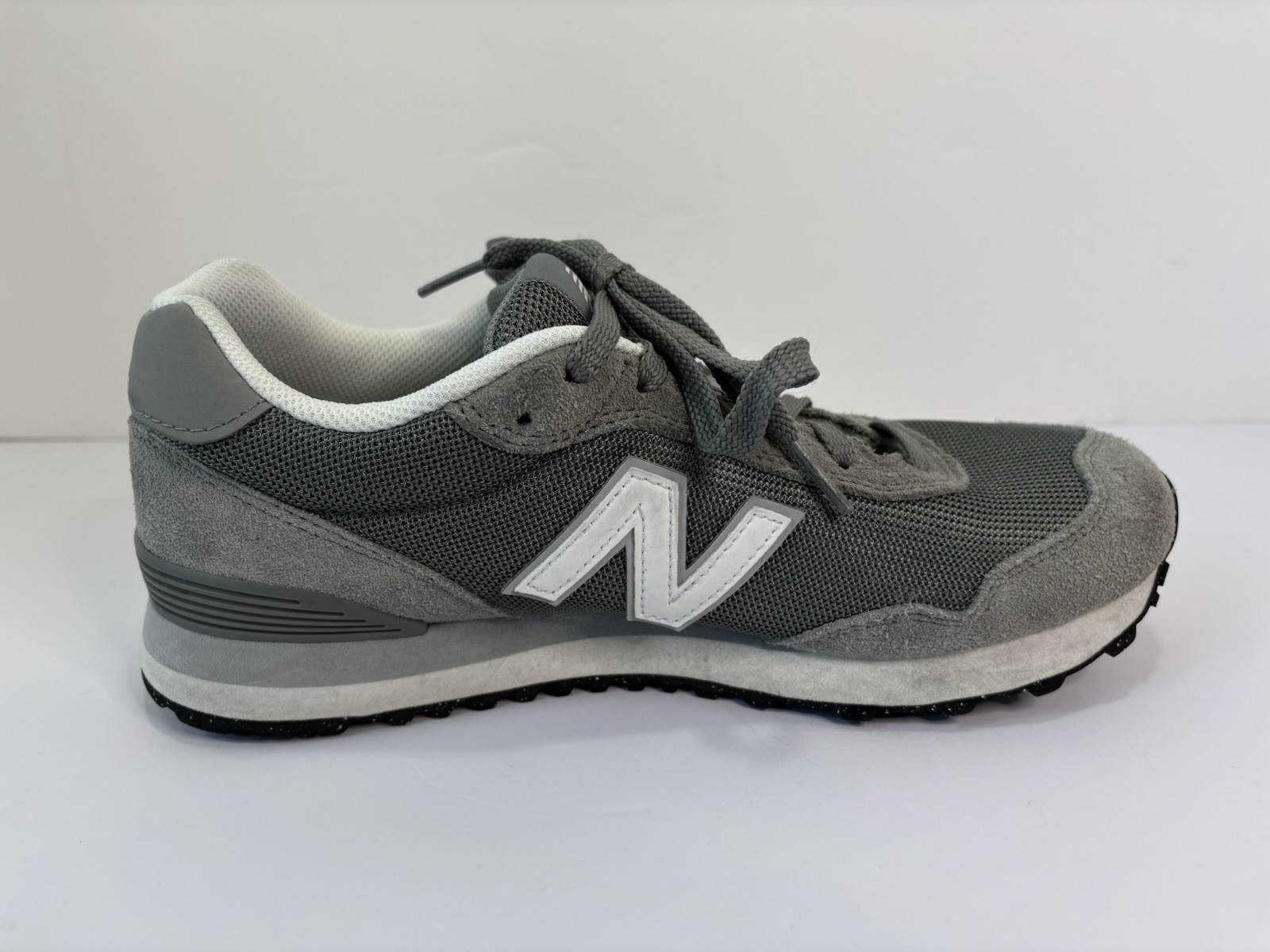 NEW BALANCE 515 SLATE GREY WHITE RETRO RUNNING SNEAKERS SHOES Women 8.5 Men 7 B
