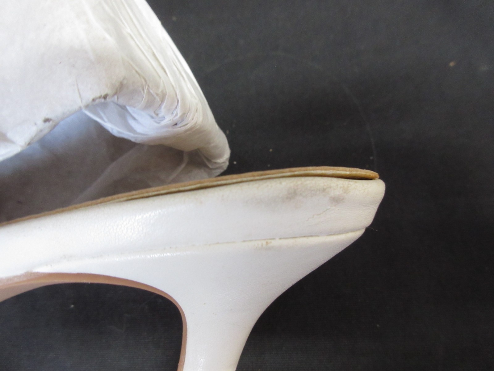 Cole Hann RODARTE Lace Fabric & Leather 3.25″ Tall Pointed Heels, Size 9B, VGC