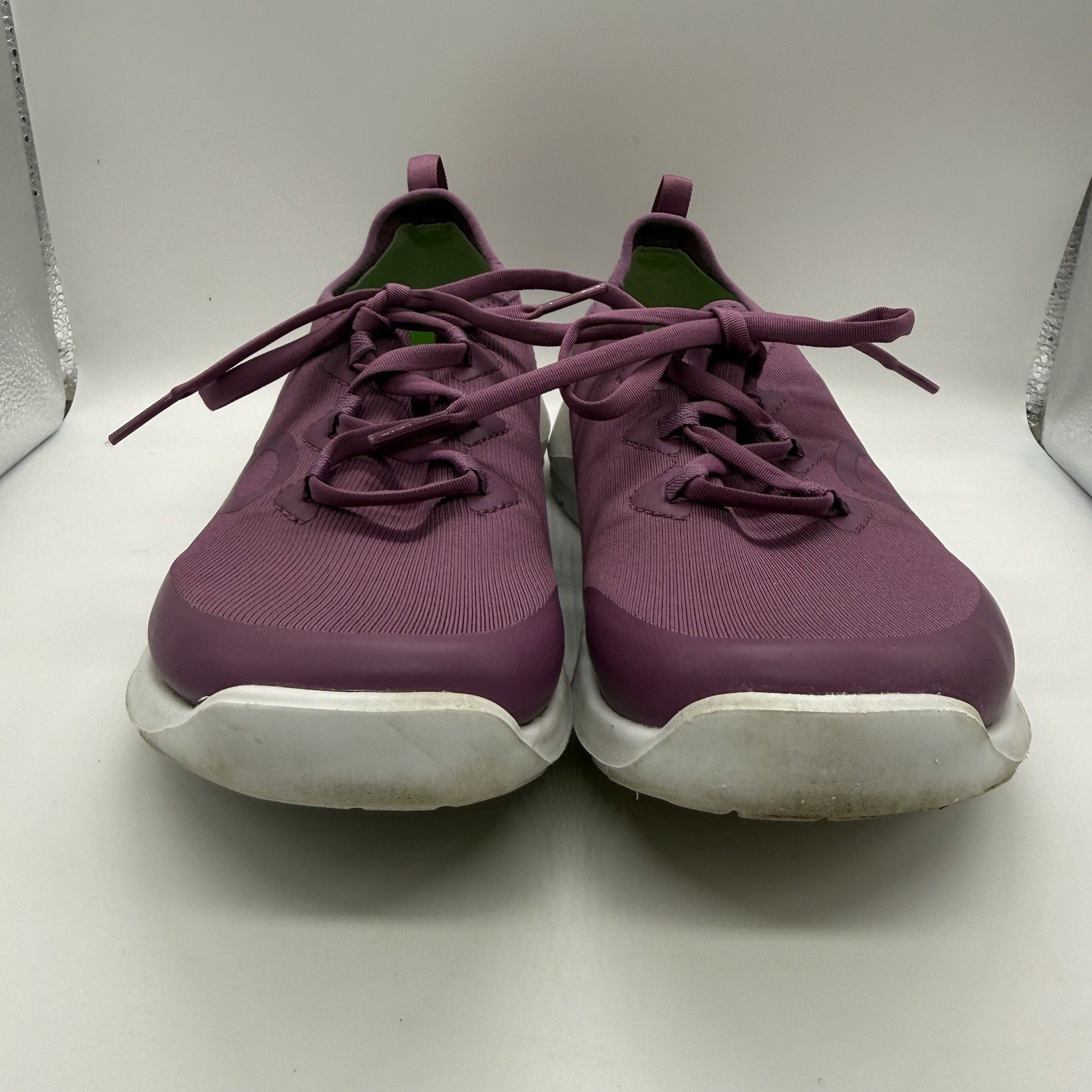 Oofos Women’s OOmg Sport LS Plum Purple Athletic Running Shoes Sneakers Size 8.5