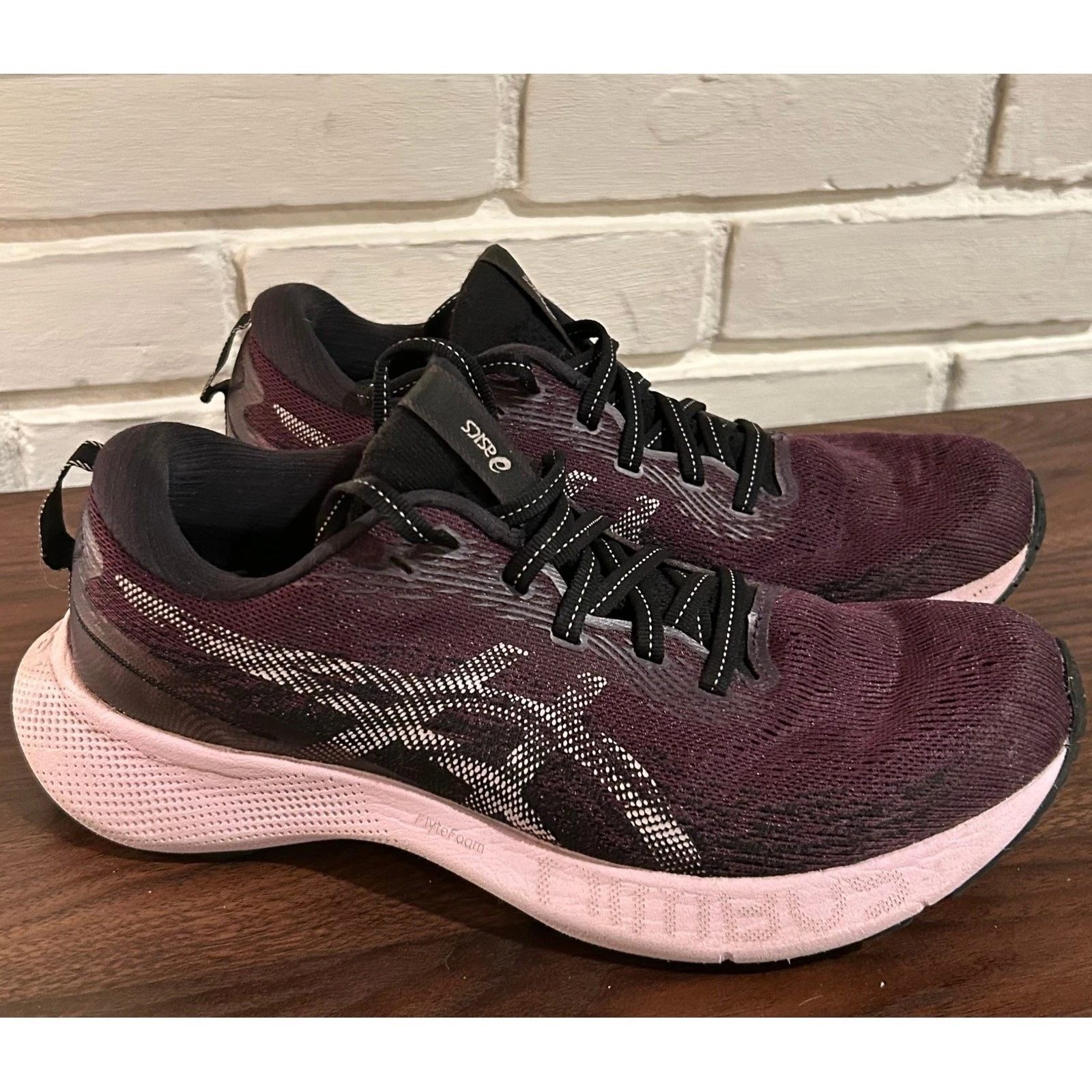 ASICS GEL NIMBUS LITE 3 Women’s Running Shoes Burgundy Pink Size – 1012B198