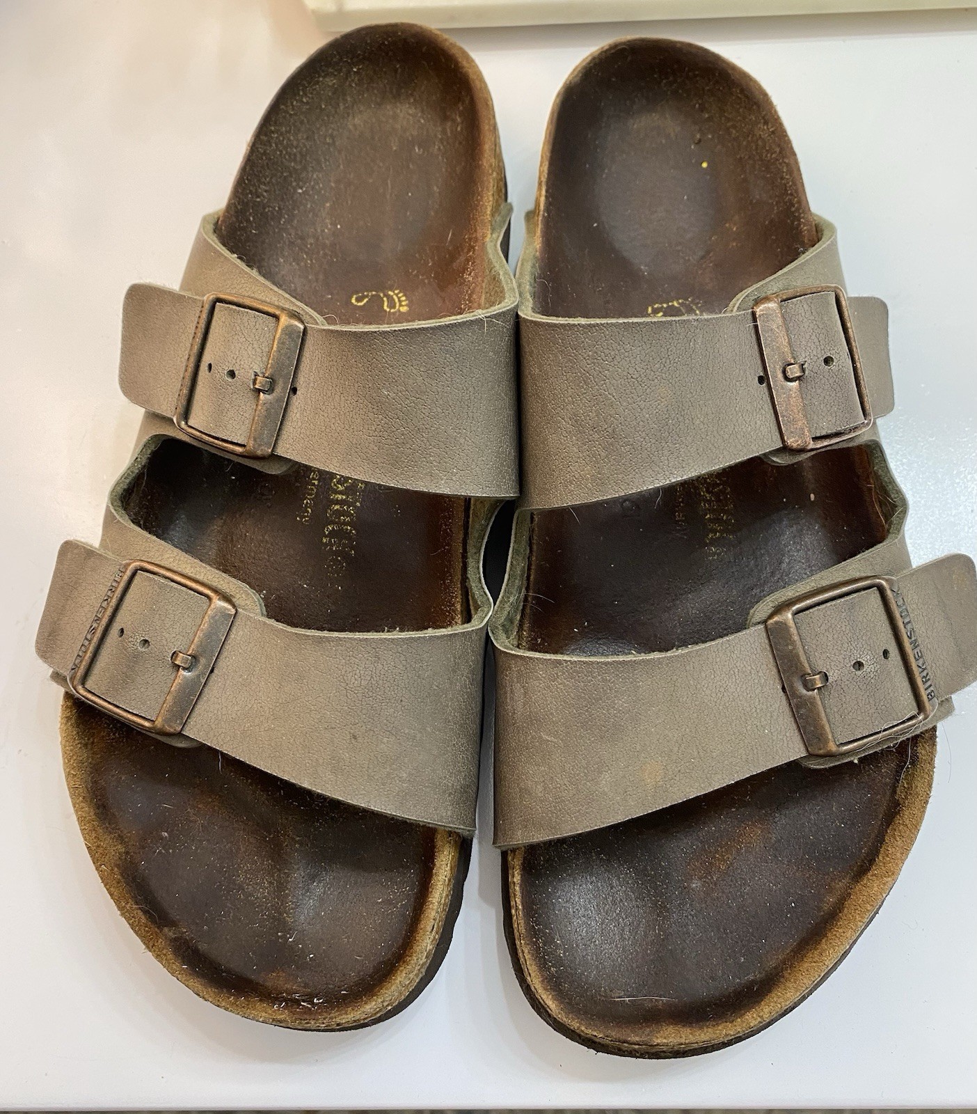 Birkenstock Tan 2 Strap Sandal, Size 40 – Arizona Hippie Boho