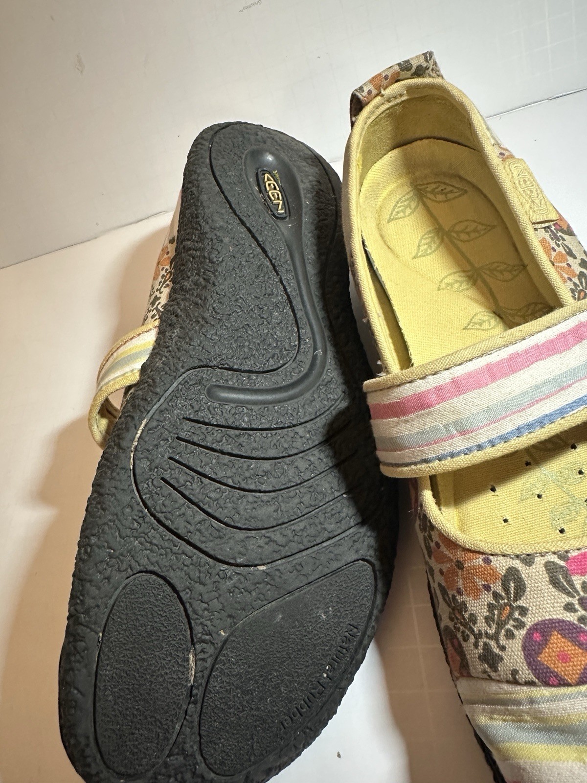 KEEN Sienna Mary Jane Floral Canvas Comfort Shoes Women’s 9.5 EU 40 1005553