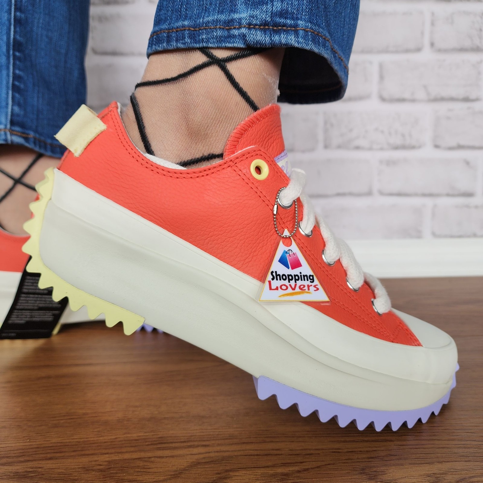 ❤️Converse Run Star Hike Platform Color Pop Sz 6.5 Women’s Shoes Orange A16289C