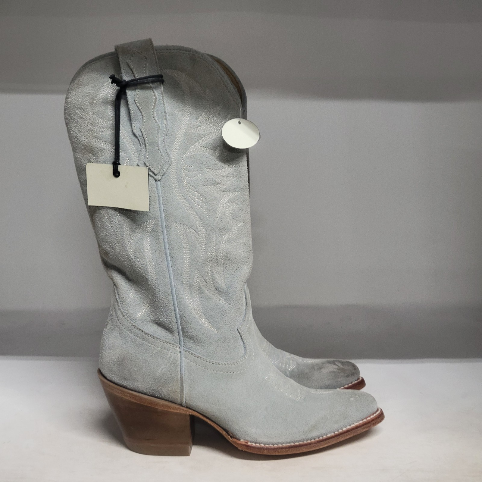 Idyllwind Charmed Life 12″ Western Boot Blue Womens Size 7.5B (fits like a 7)