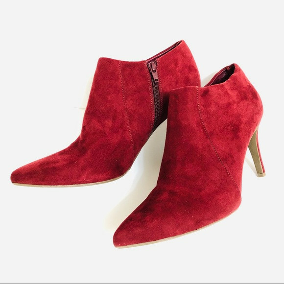 OLD NAVY Chelsea Boots Size 10 Shoes Dark Burgundy Color As Last Picture