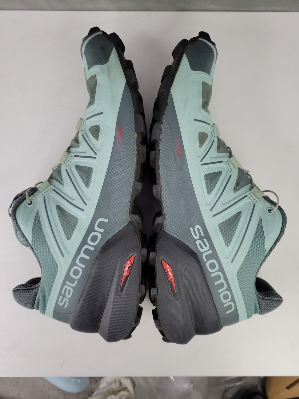 Salomon Speedcross 5 Trail Running Shoes Womens Green US 9 UK 7.5 EU 41 1/3