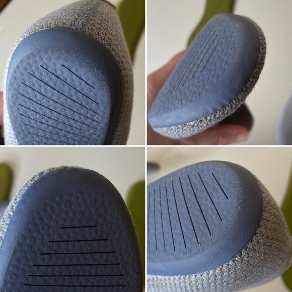 Allbirds Light Blue Whitecap Ballet Flats Tree Breezer Size 6.5