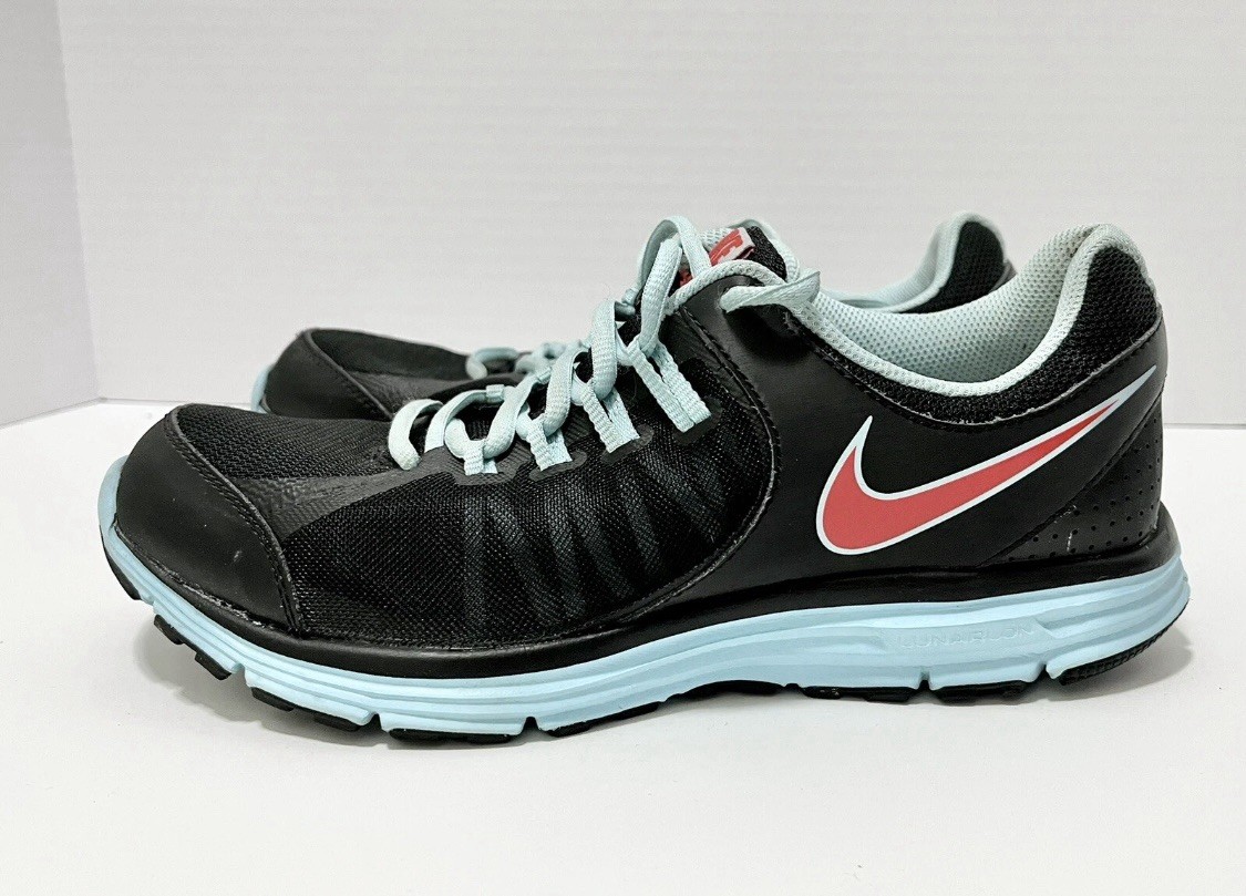 Nike Lunar Forever 3 631426-003 Black Teal Blue Running Shoes Women’s Size 9