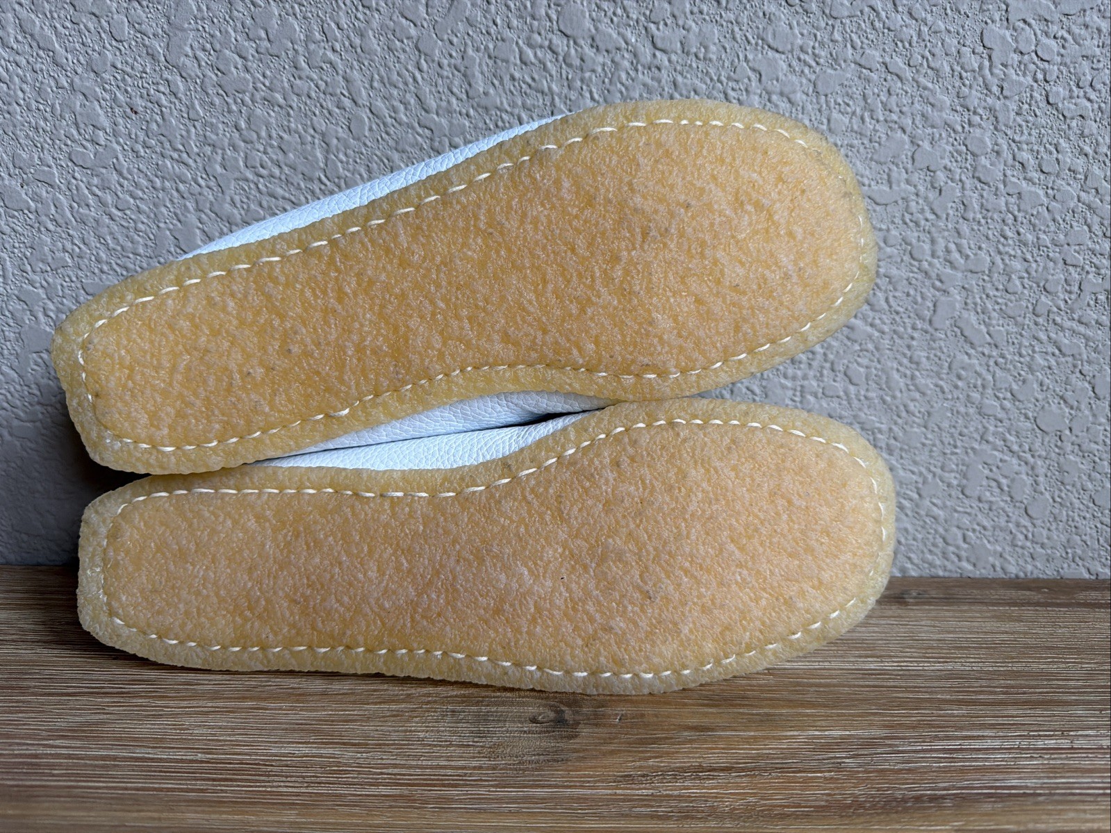 J Crew Soft Unlined Leather Loafer Moccasins Loafers Ivory White Women’s Size 9