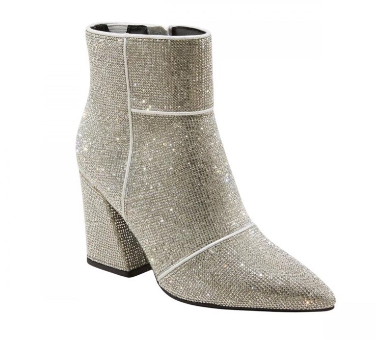 a New Day Womens Cailin Ankle Boots 90511490 Silver Gray 8M