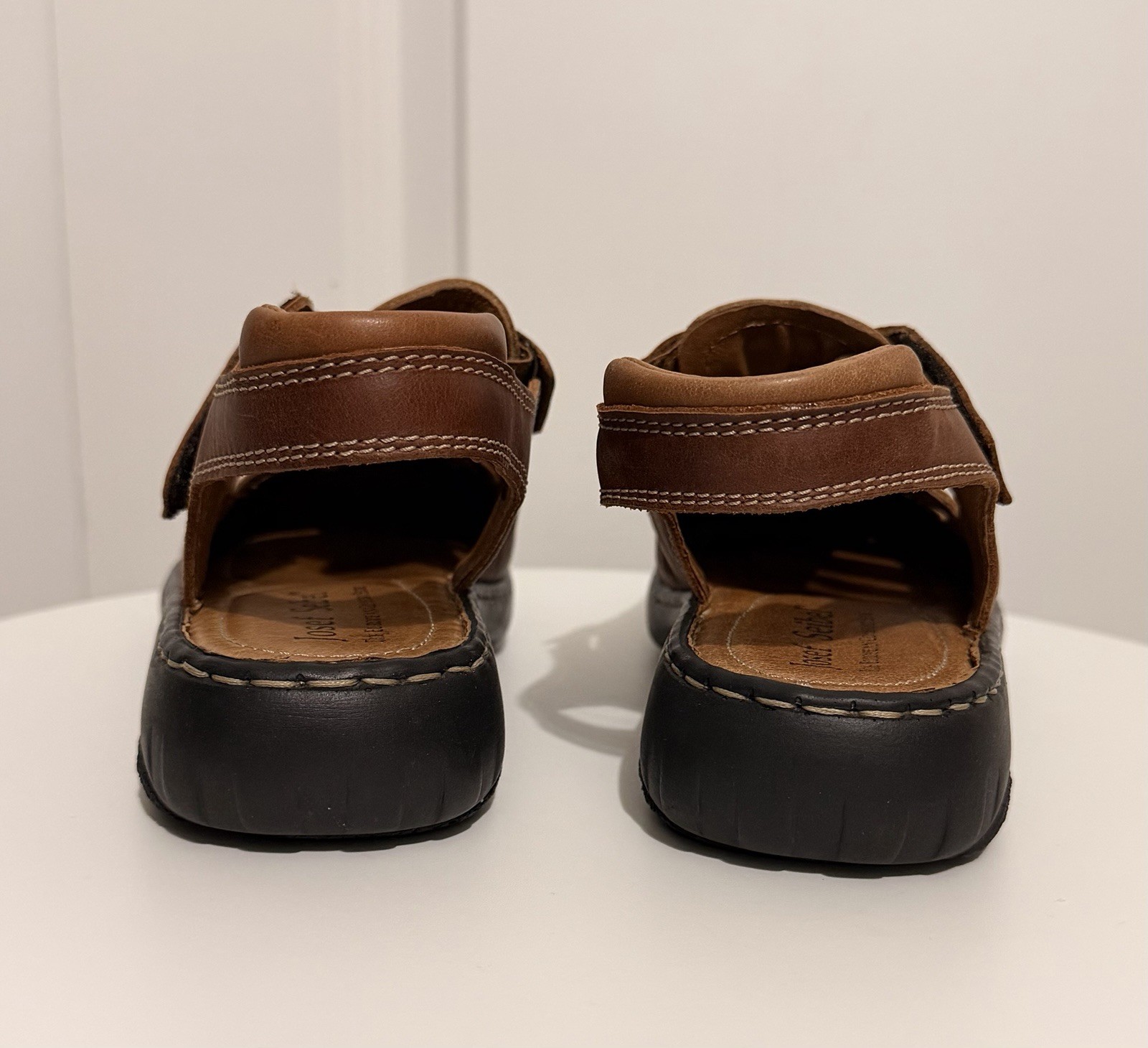Josef Seibel Women’s Dana Multi-toned Brown Leather Shoes, Size 37