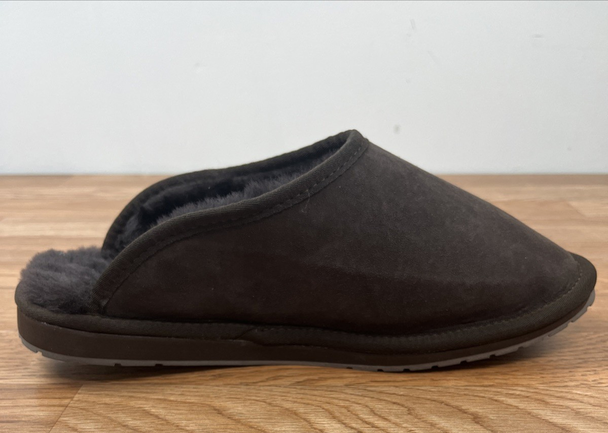 EMU Australia Platinum Esperence Sheepskin Slide Slippers Chocolate M10/W11 NEW