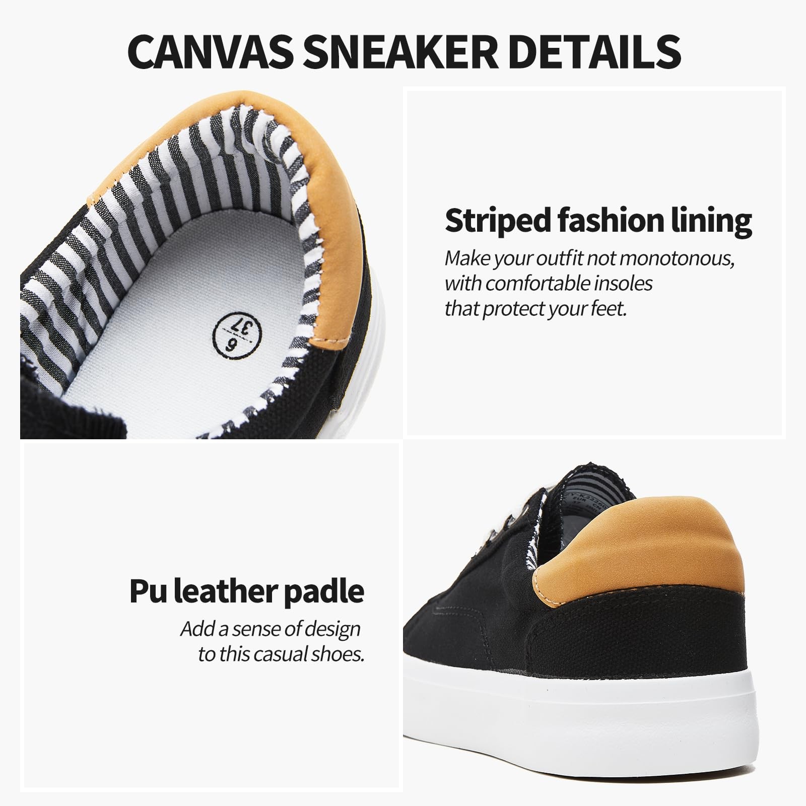 Xrh Tennis Shoes Womens Top Casual Shoes For Women Lace Up Canvas Sneakers