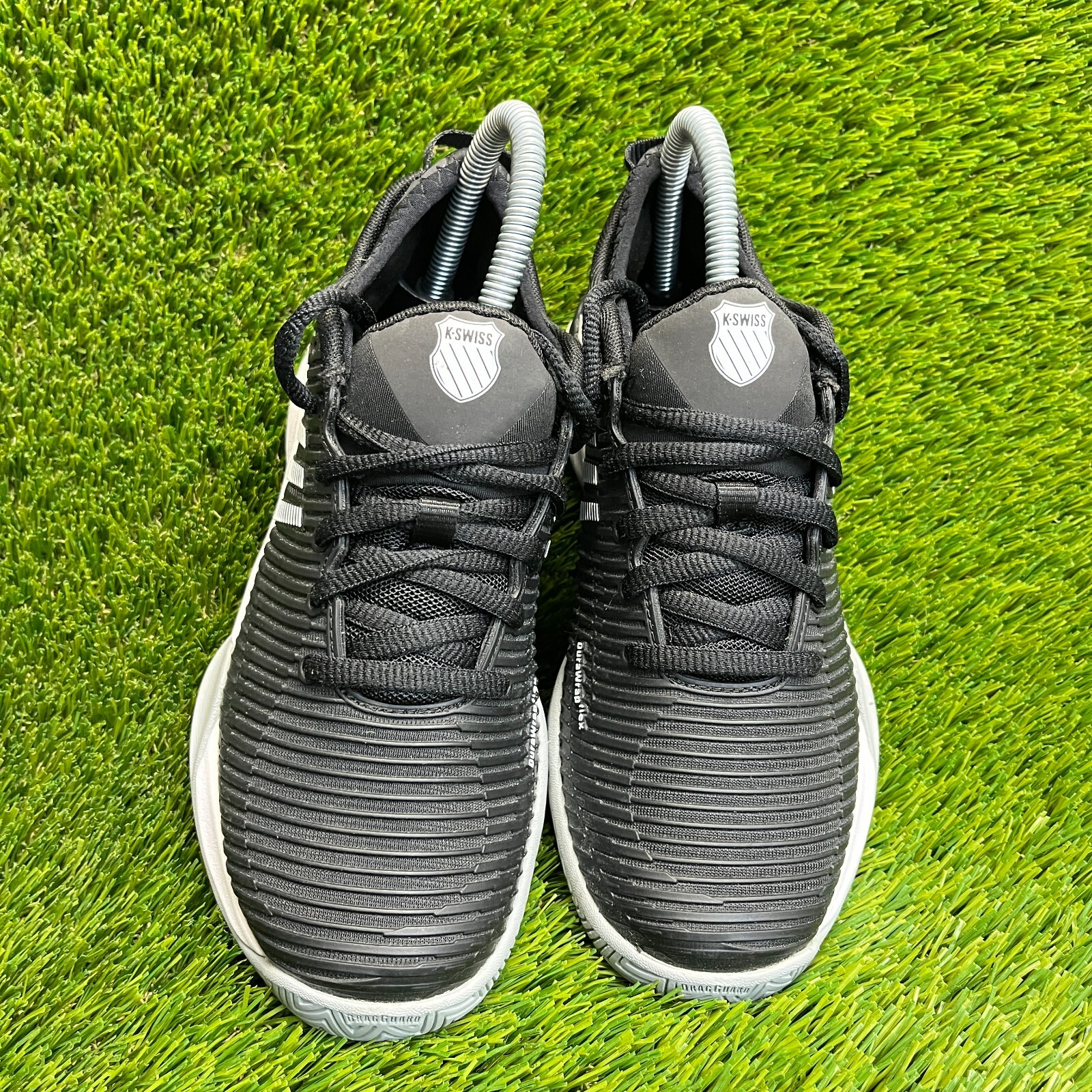 K-Swiss Hypercourt Supreme Womens Size 6 Black Running Tennis Shoes Sneakers