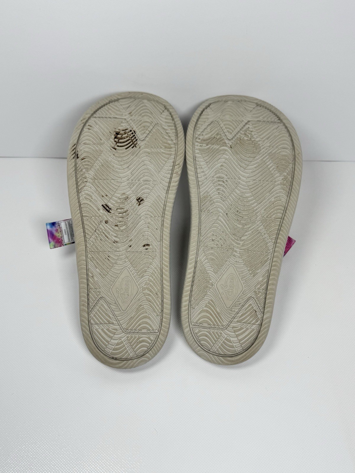 Chaco Women 9 Chillos Adjustable Slide Sandal Light Tie Dye Outdoor Beach Pool