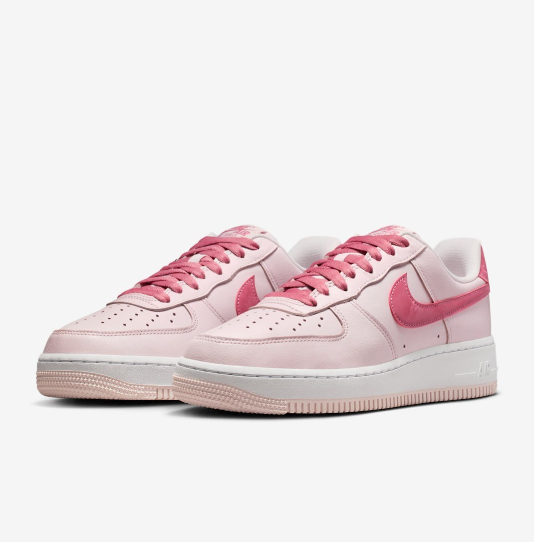 NIKE Women’s Air Force 1 ’07 IO8755-600 Pearl Pink White Peanut