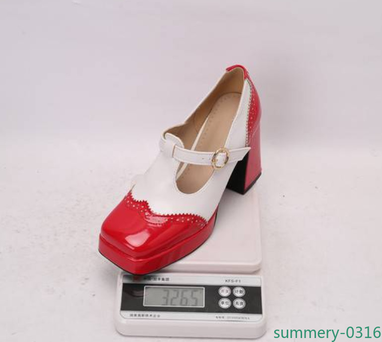 Women’s Faux Leather Color Splice Pumps Casual Ladies Party Club Office OL Shoes