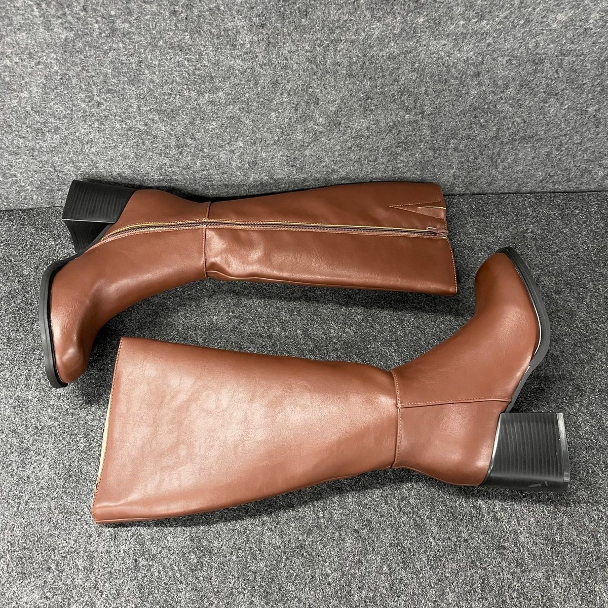OLIVIA MILLER Sky Tall Boots Women’s Size 8 Brown OM-A24-40