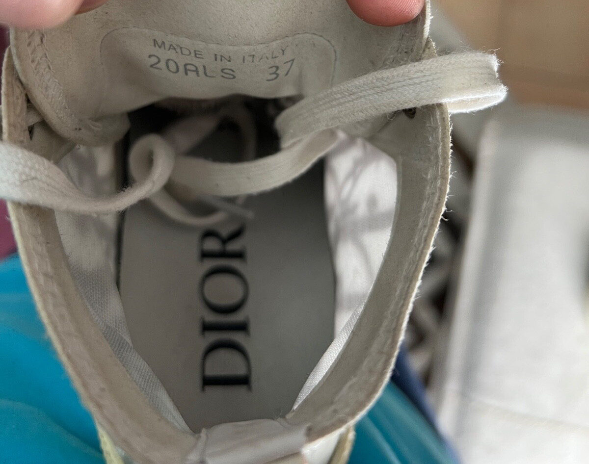Christian Dior B23 High-Top Sneakers Size:37EU