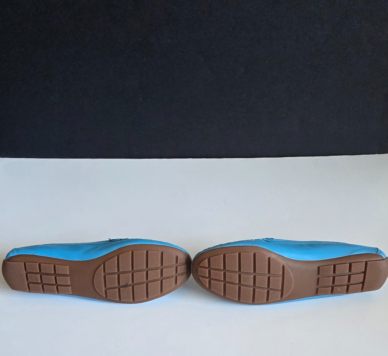 Women’s Vaneli Arles Glove Chain Loafer Shoes, Turquoise, Size 7.5 M