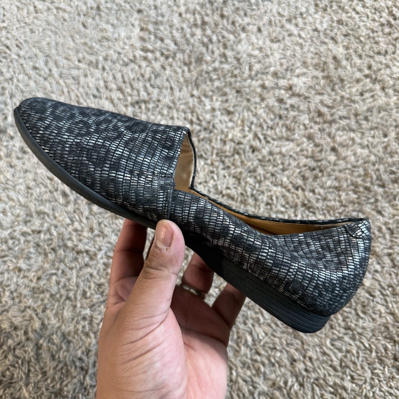 Dansko Larisa Slip On Flats Women’s Size 38 Leopard Print Comfort Casual