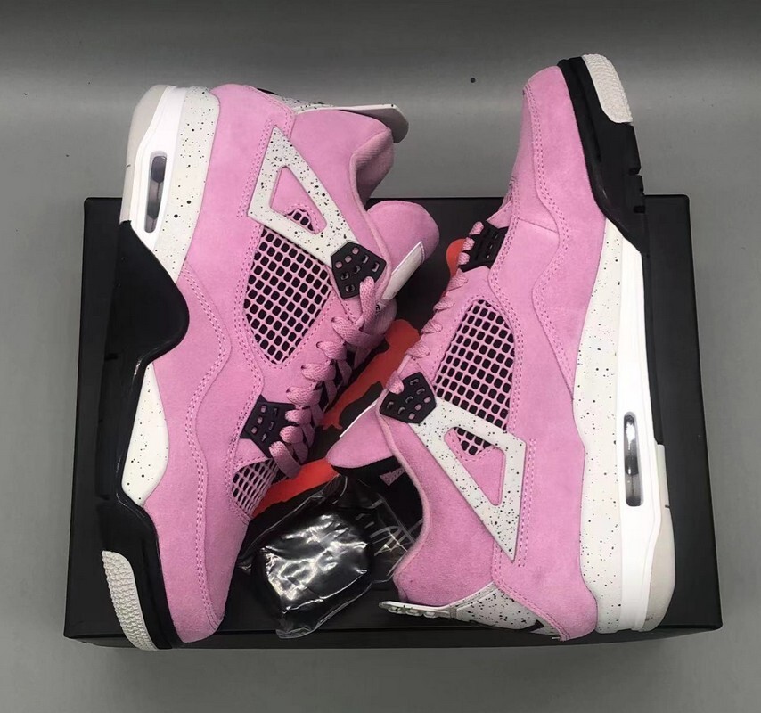 Air Jordan 4 Retro «Orchid» Men/Women Mid Top Basketball Shoes