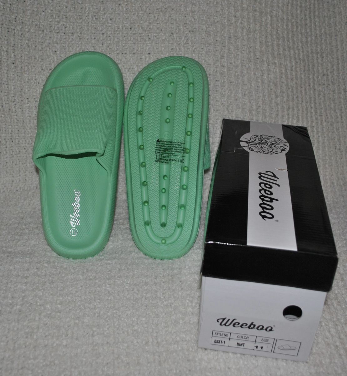 Cozy Pillow Slides Anti-Slip Sandals Ultra Soft Slippers Cloud Home Outdoor Shoe