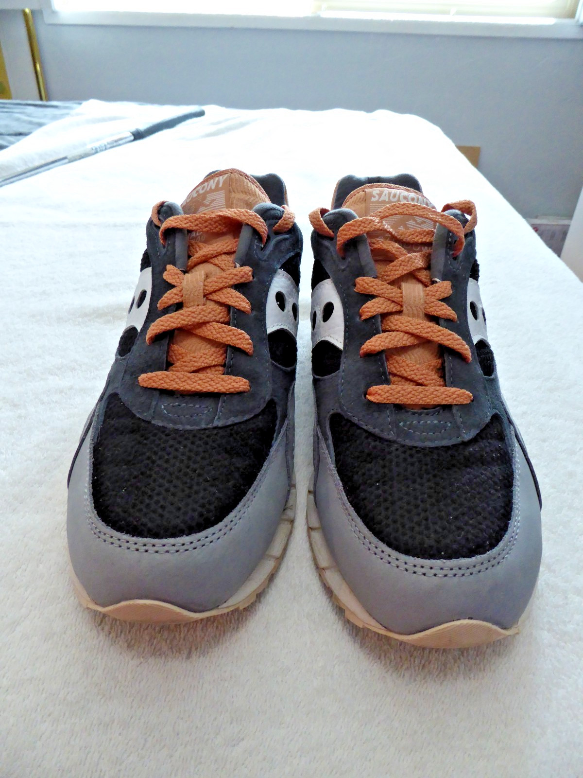 Saucony Shadow 6000 Grey/Black/Coral Pink – Women’s Size 12 Men’s 10.5