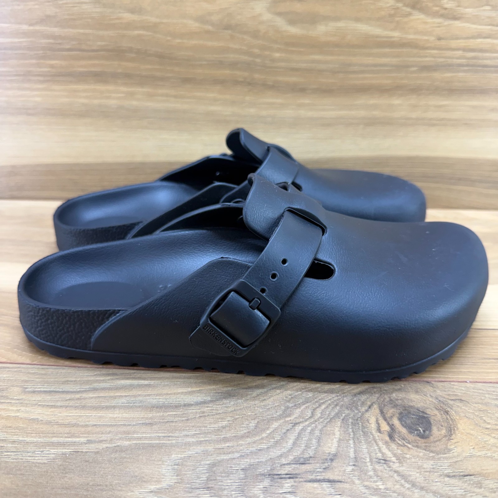 Birkenstock Boston Clog Eva Black 7 EU 38 Minimalist Old Money Casual Travel