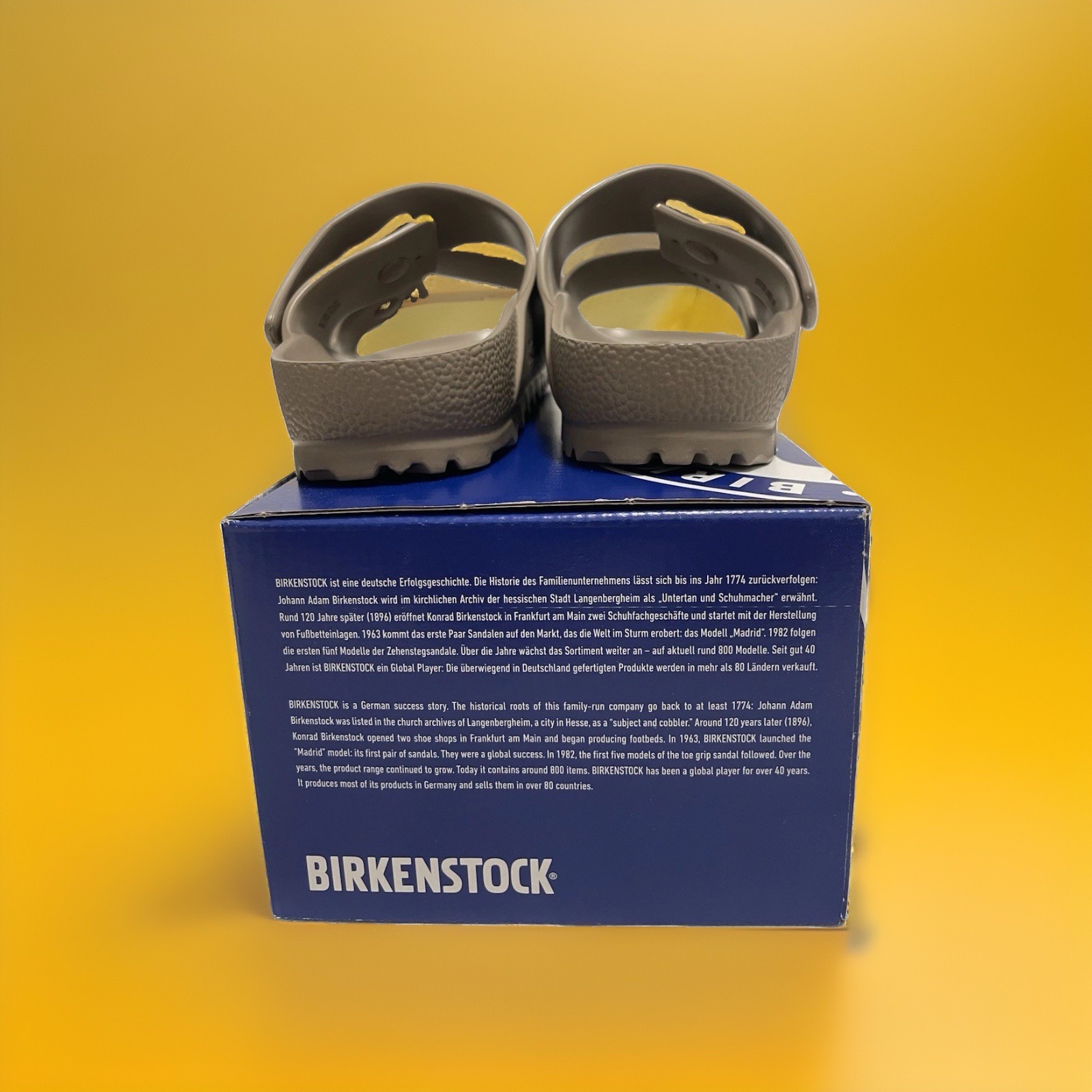 Birkenstock Arizona Essentials Eva Sandals,Gray Taupe Size 39