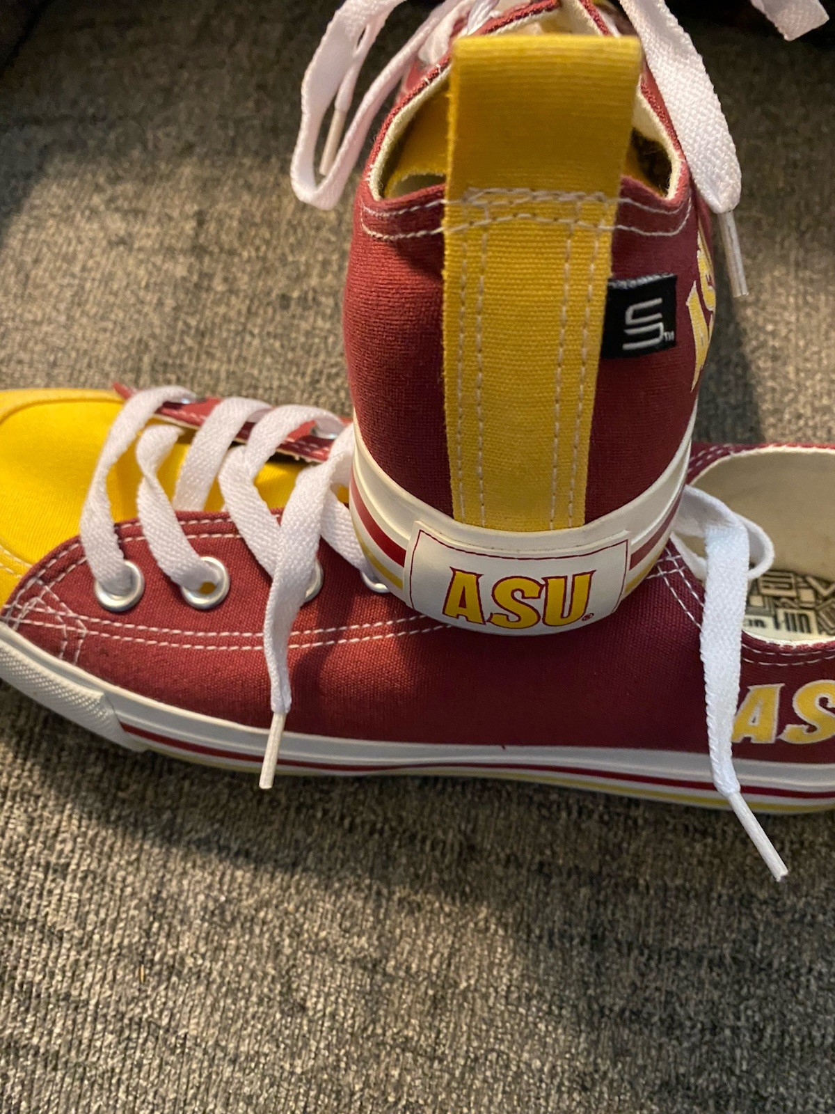 Woman’s ASU Skicks Basketball Shoes SZ 8 Brand New