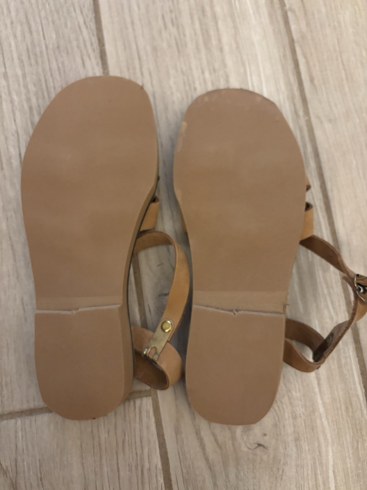 Kino Key West Mercedes Leather Sandals Size 6