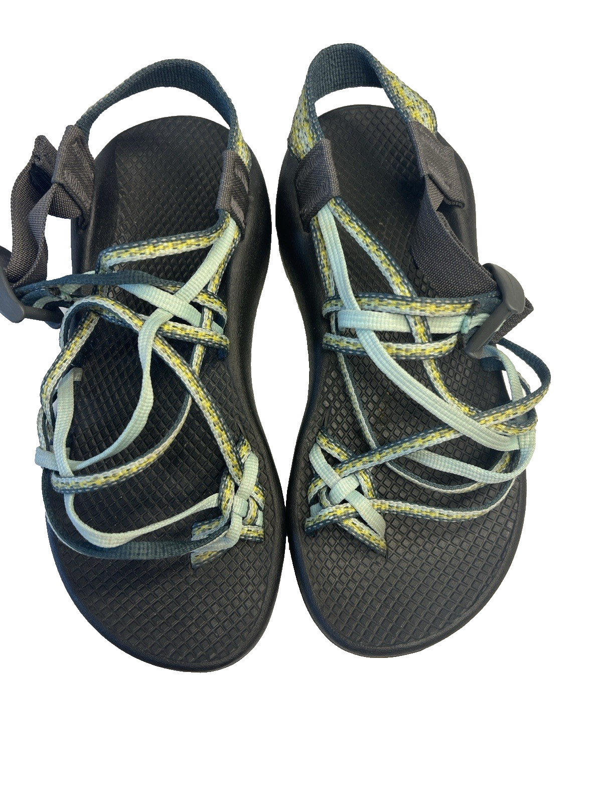 Chaco Blue Classic Hiking Outdoor Trail Sport Sandals Women 6 Beach Camping