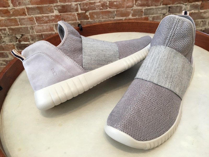 ED Ellen Degeneres Hachiro Sneaker Grey Mesh & Suede 9.5 New Women’s Shoe