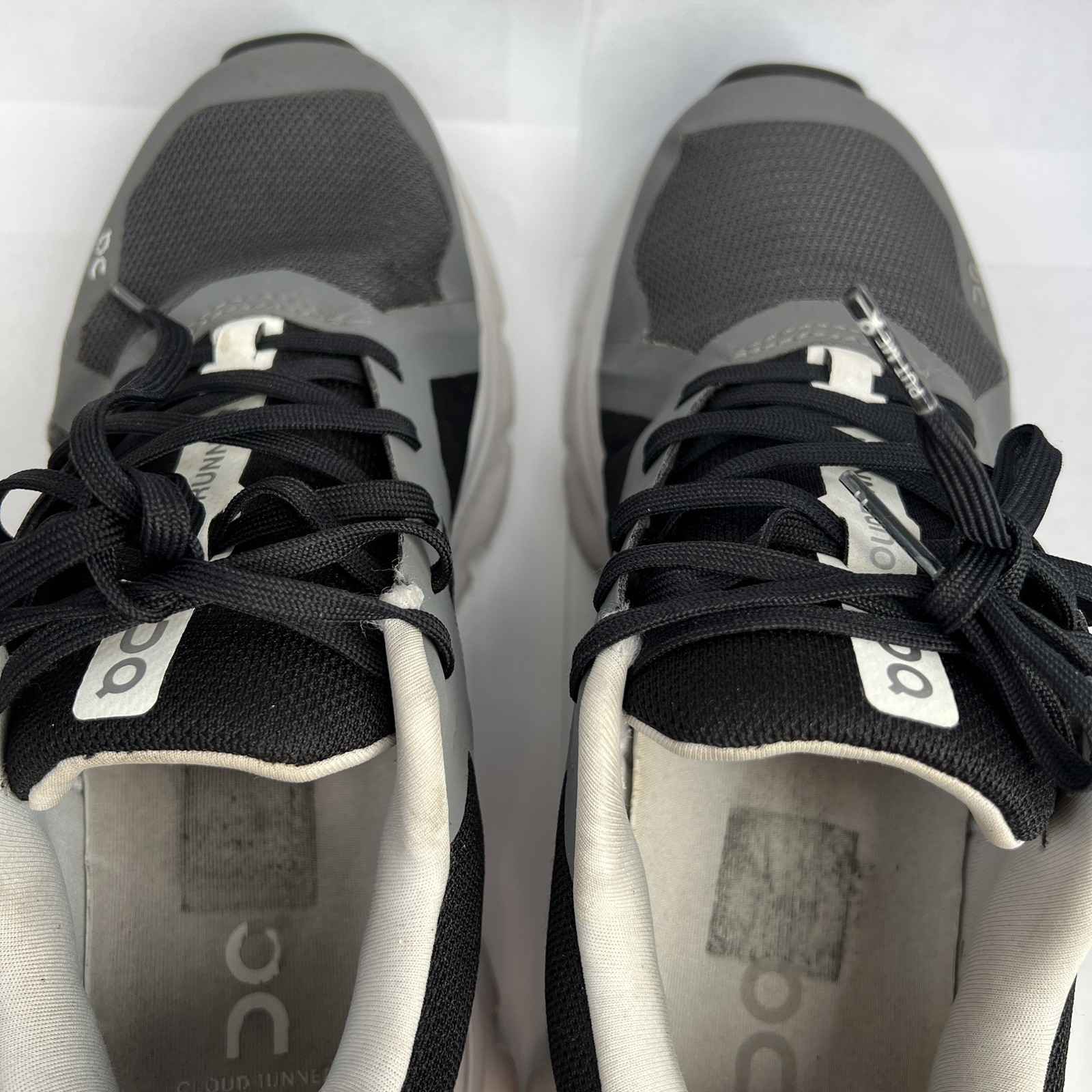On Cloud Cloudrunner Eclipse Black Running Shoes Women’s Sizes US W6.5
