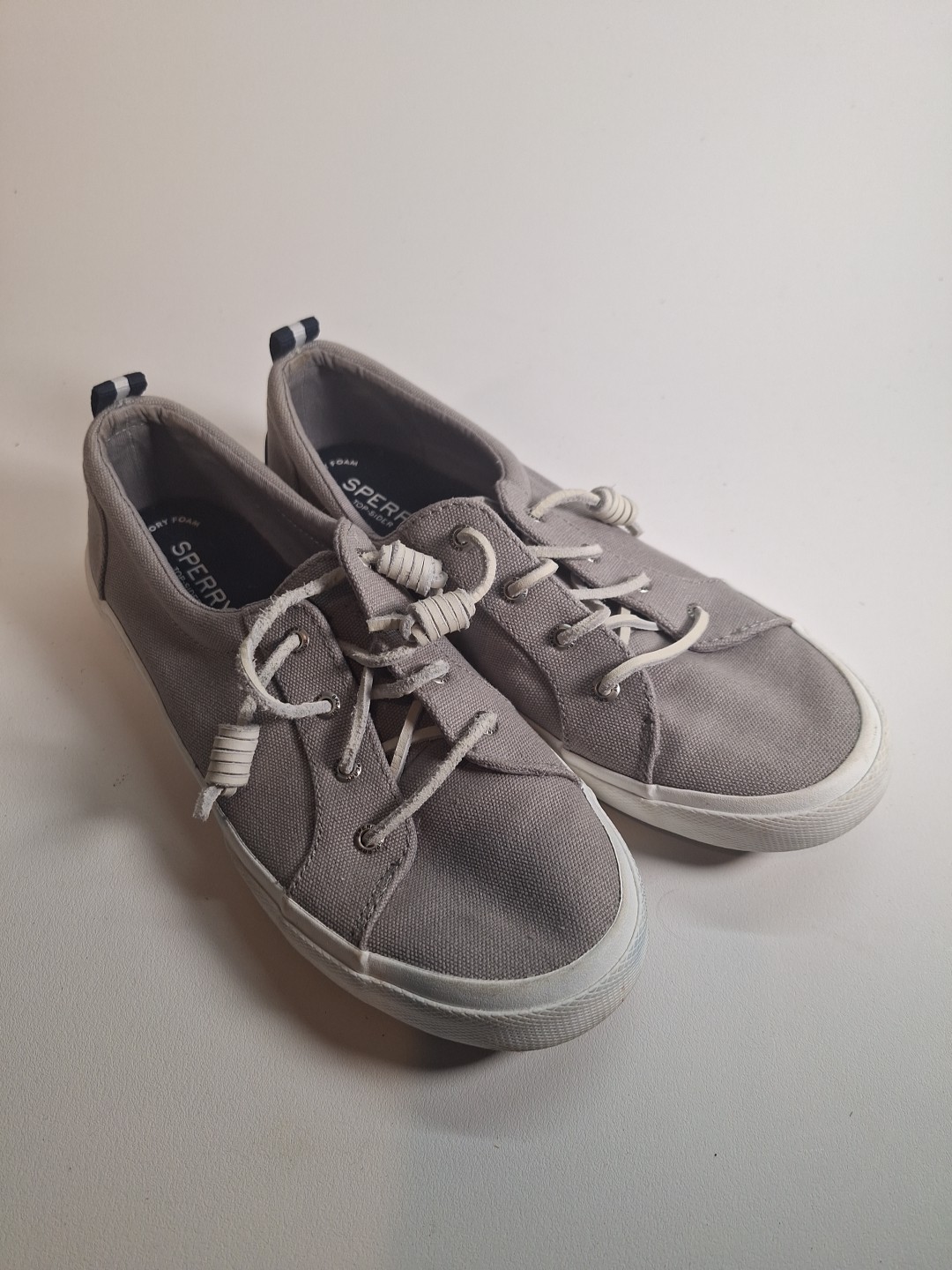 Sperry – Pier Wave -Top Sider – Womens Gray – STS85103 – 9.5