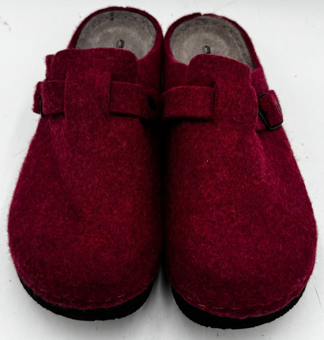 Flexus By Spring Step Clogger Women’s Shoes Size10 Bordeaux Wool Mule Slip On