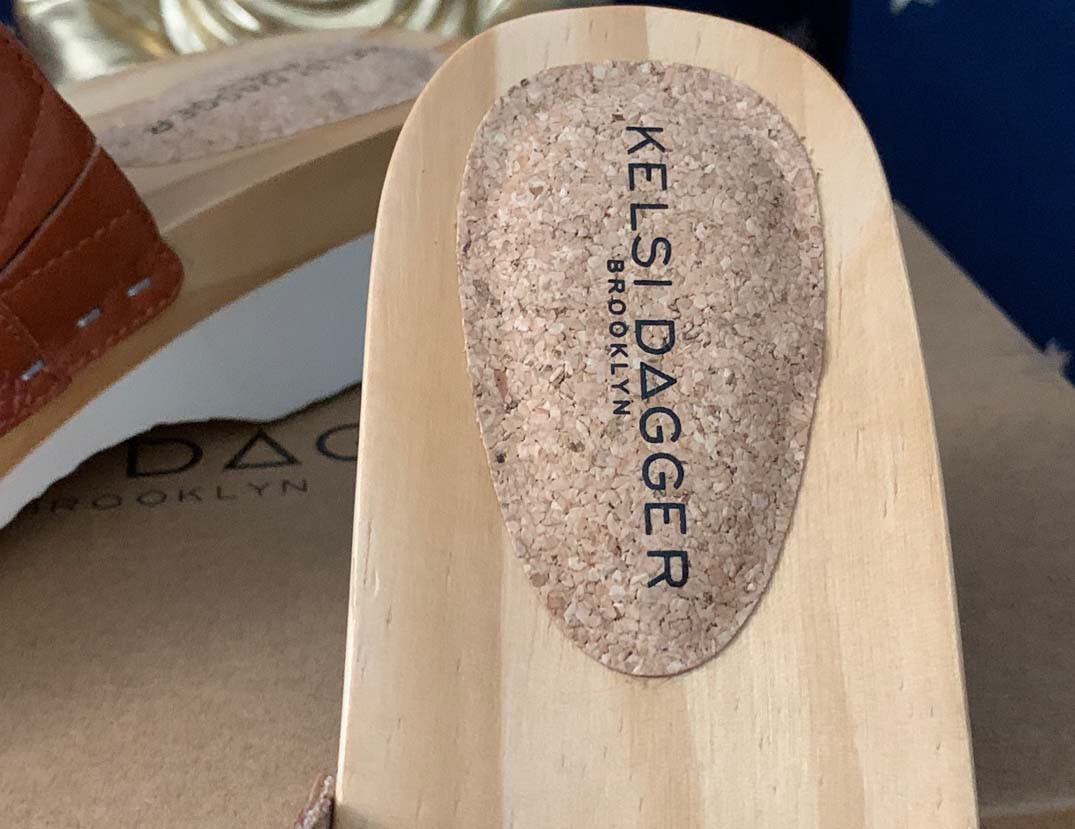 Kelsi Dagger Brooklyn Wild Leather CarveWV Clogs Spice-298 Size 8.5 New in Box