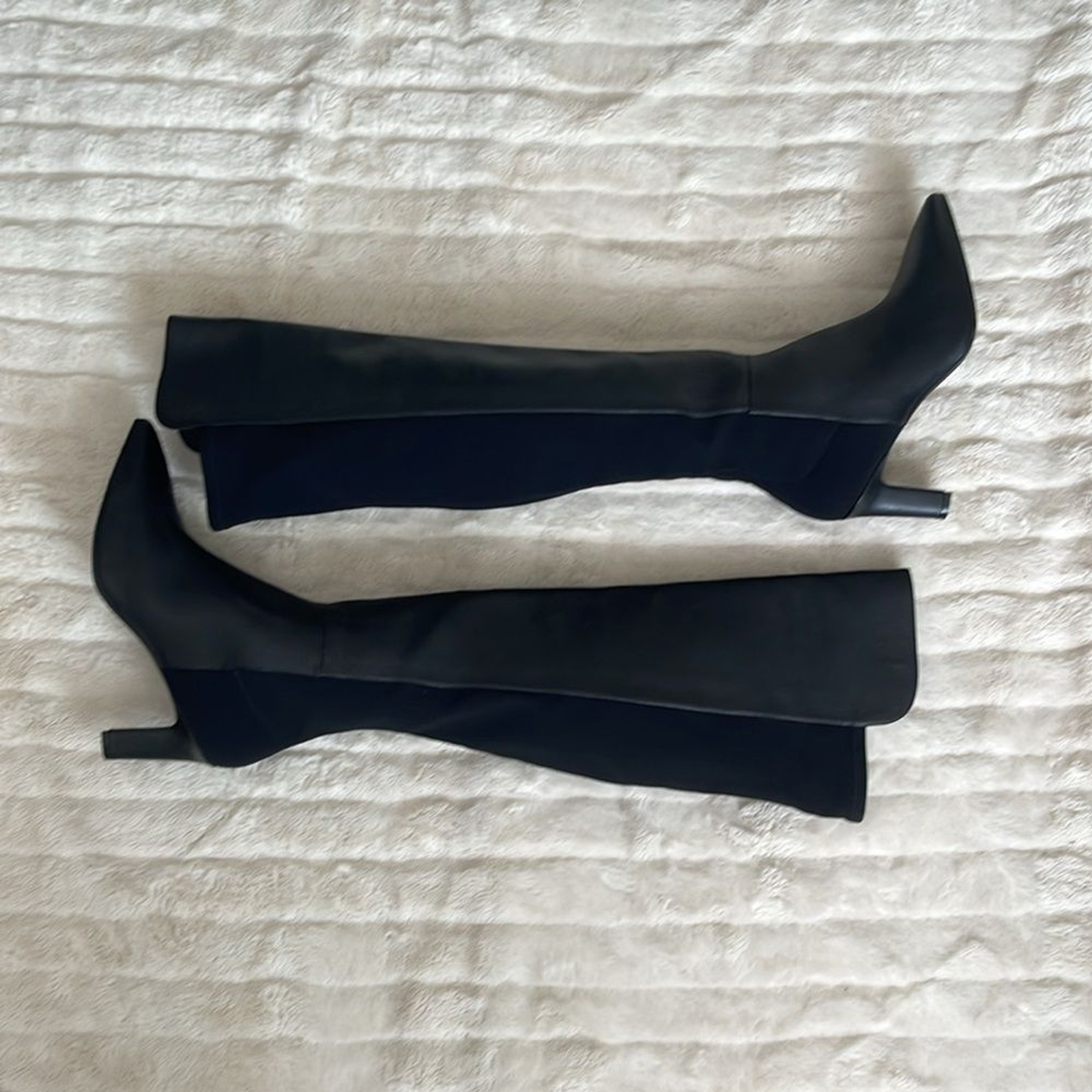 Stuart Weitzman Bobbie 75 Thigh High Leather Boots, NWT!! Size: 11.5, Black