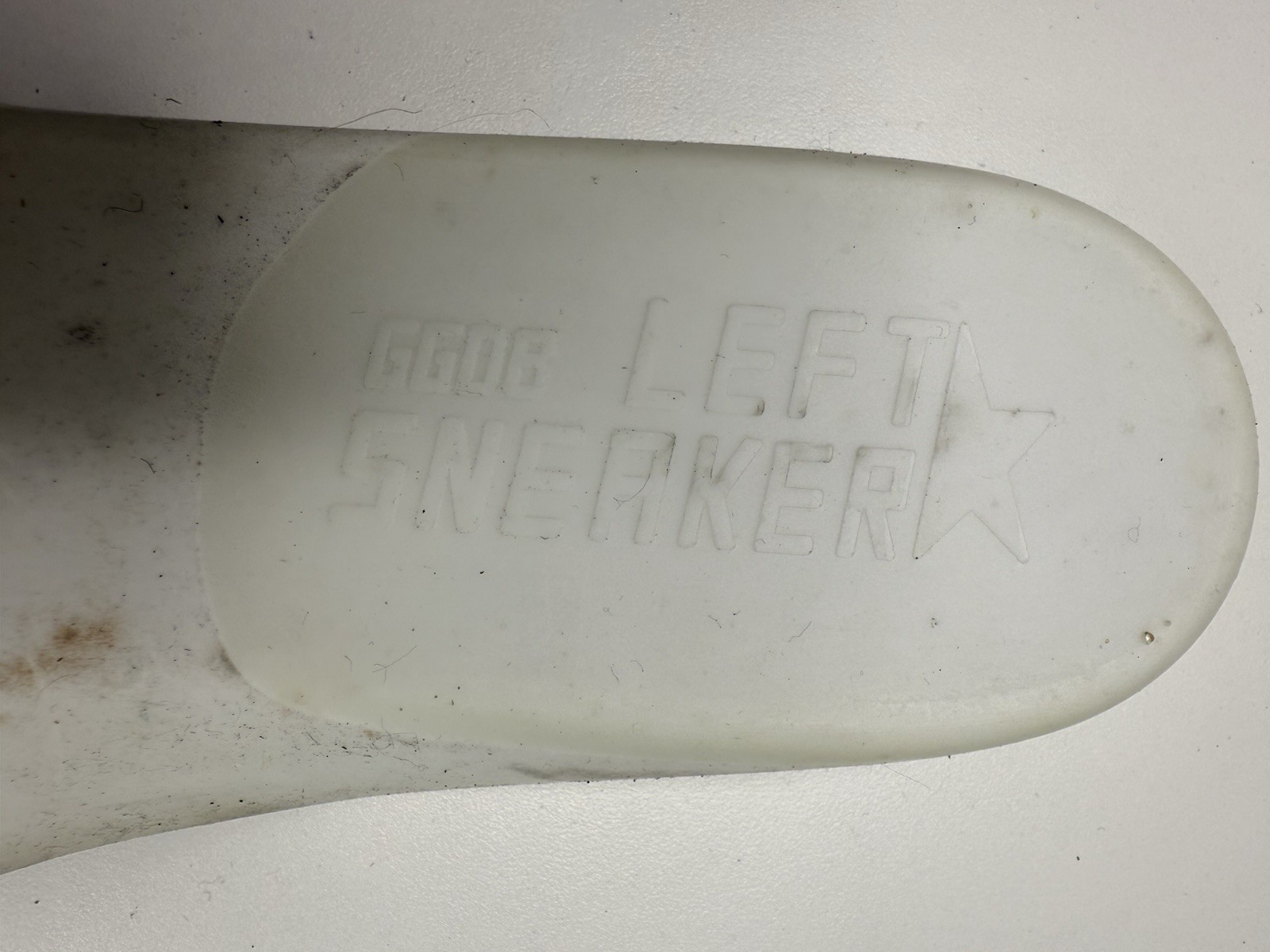 Golden Goose Super-Star Leather Sneakers in Black and White Size 41
