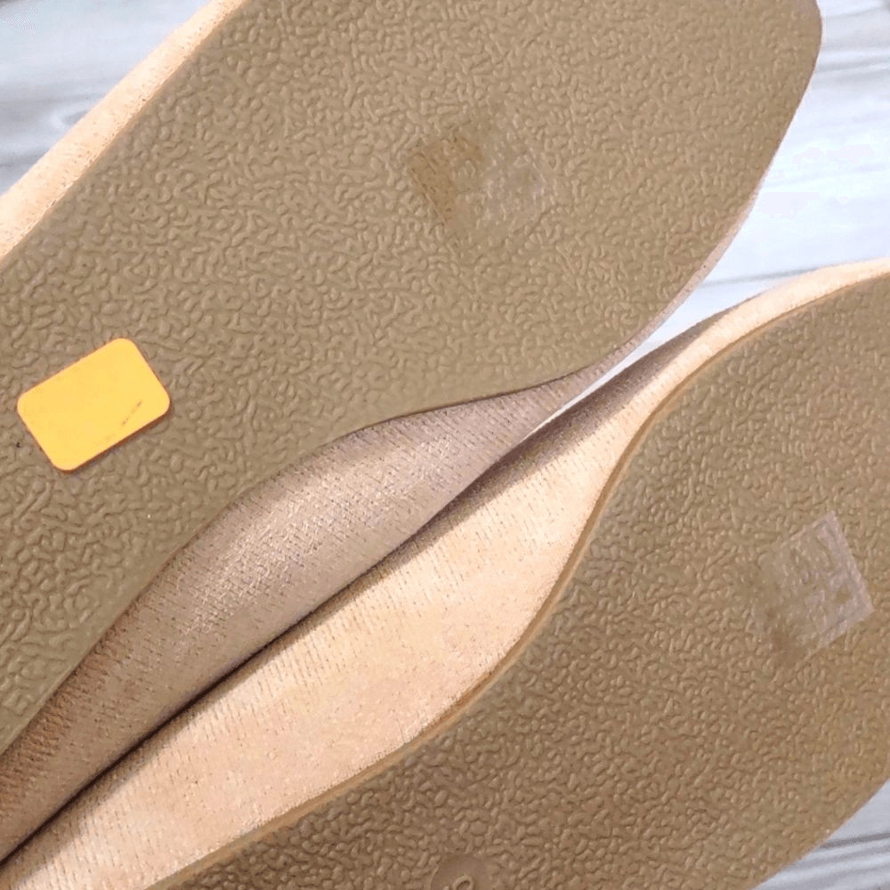 (58-4330) MUSSHOE Women’s Memory Foam Square Toe Flat Shoes Sz 9