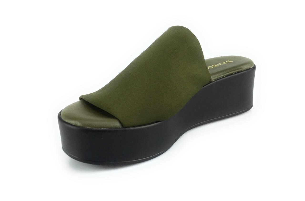 Women’s Women’s Slinky Platform Sandal Low Wedges Stretch Slide Bamboo Bonus-02