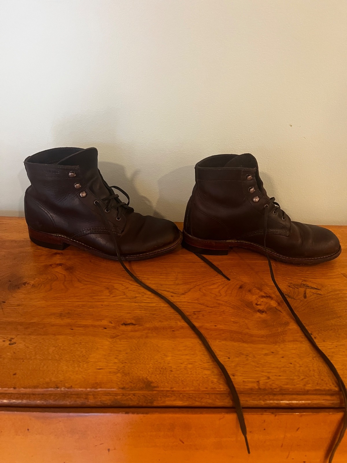 Wolverine 1000 Miles Boots Women’s Size 8.5 Leather Brown