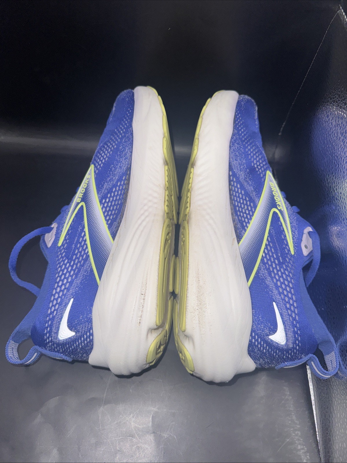 Brooks Glycerin 22 Women’s Sz 10.5 Amparo Blue/Hyper Iris/Yellow